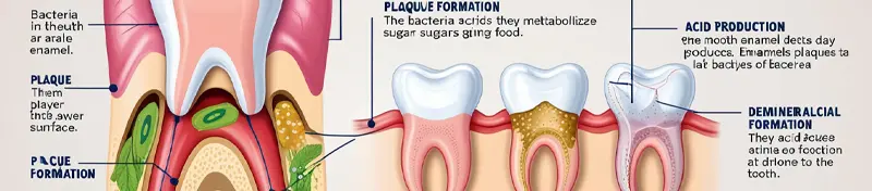 How do dental caries happen